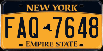 NY license plate FAQ7648