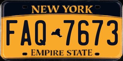 NY license plate FAQ7673