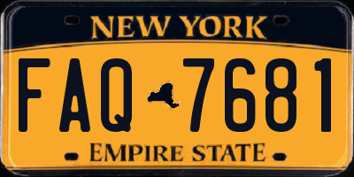 NY license plate FAQ7681