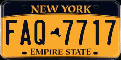 NY license plate FAQ7717