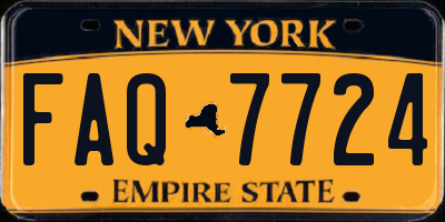 NY license plate FAQ7724