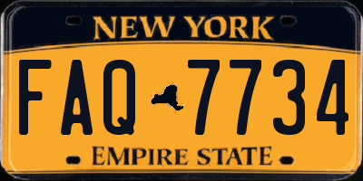 NY license plate FAQ7734