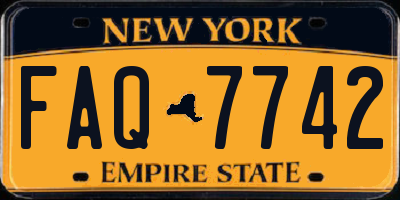 NY license plate FAQ7742