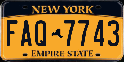 NY license plate FAQ7743