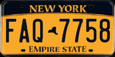 NY license plate FAQ7758