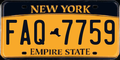NY license plate FAQ7759