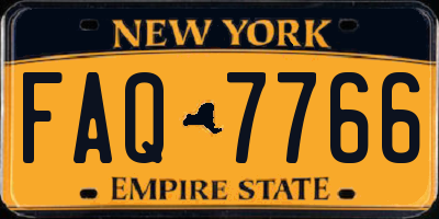 NY license plate FAQ7766