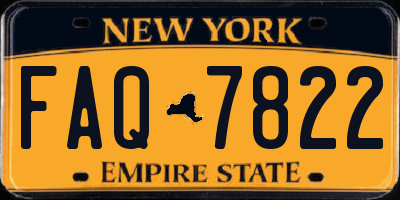 NY license plate FAQ7822