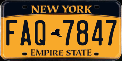 NY license plate FAQ7847