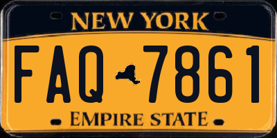 NY license plate FAQ7861