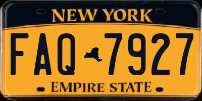 NY license plate FAQ7927