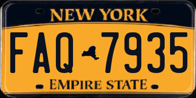 NY license plate FAQ7935