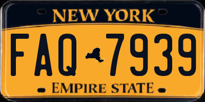 NY license plate FAQ7939