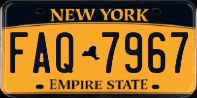 NY license plate FAQ7967