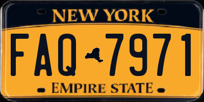NY license plate FAQ7971