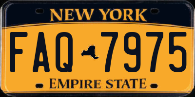 NY license plate FAQ7975