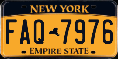 NY license plate FAQ7976