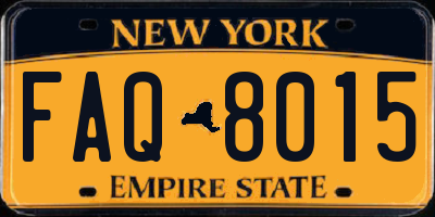 NY license plate FAQ8015
