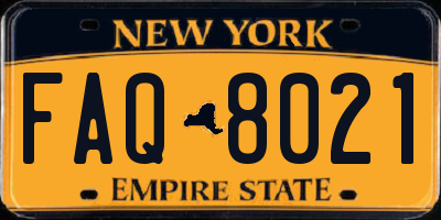 NY license plate FAQ8021