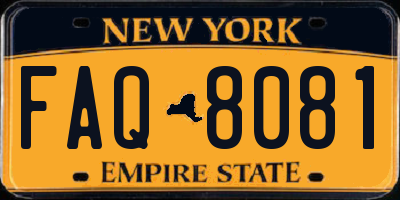 NY license plate FAQ8081