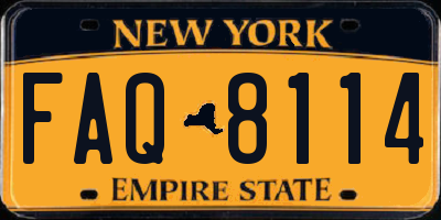 NY license plate FAQ8114