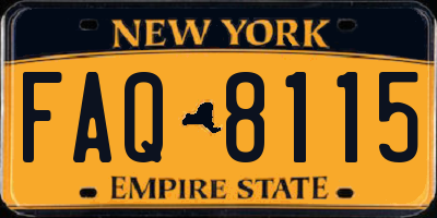 NY license plate FAQ8115