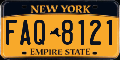 NY license plate FAQ8121