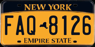 NY license plate FAQ8126
