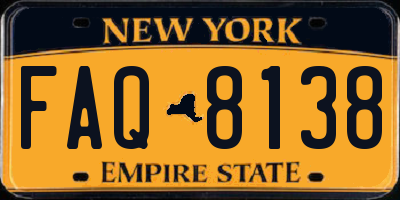 NY license plate FAQ8138