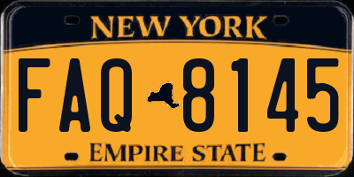 NY license plate FAQ8145