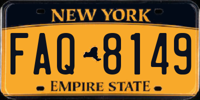 NY license plate FAQ8149