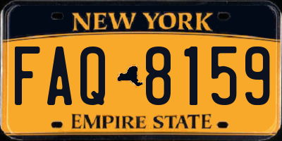 NY license plate FAQ8159