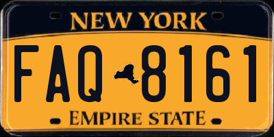 NY license plate FAQ8161