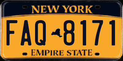 NY license plate FAQ8171