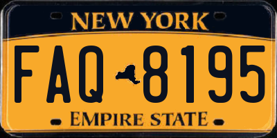 NY license plate FAQ8195