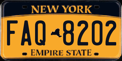 NY license plate FAQ8202