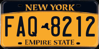 NY license plate FAQ8212