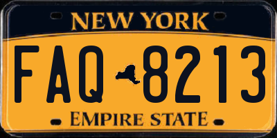 NY license plate FAQ8213