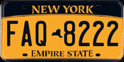 NY license plate FAQ8222