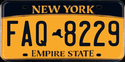 NY license plate FAQ8229