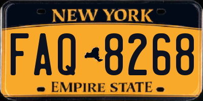 NY license plate FAQ8268