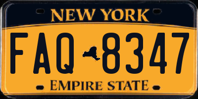 NY license plate FAQ8347