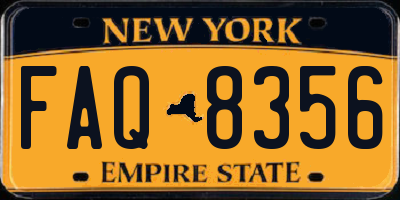 NY license plate FAQ8356