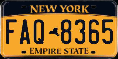 NY license plate FAQ8365