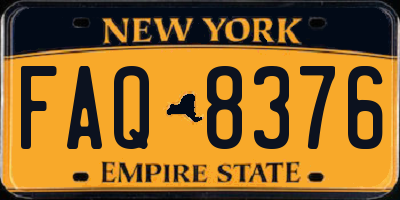 NY license plate FAQ8376