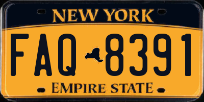 NY license plate FAQ8391