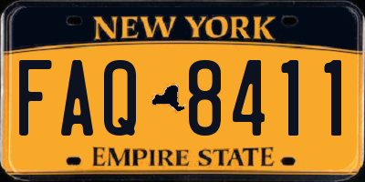 NY license plate FAQ8411