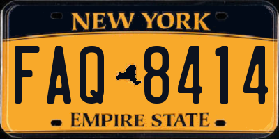 NY license plate FAQ8414