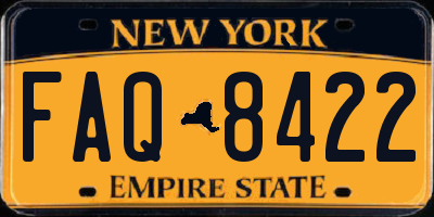 NY license plate FAQ8422