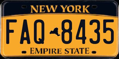 NY license plate FAQ8435